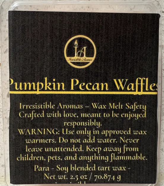 Pumpkin Pecan Waffle