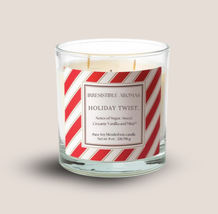 Holiday Twist Candle