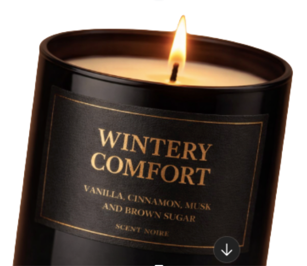 Wintery Comfort Candle