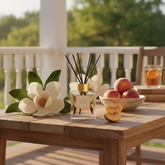 Southern Sunset Reed Diffuser Windowsill