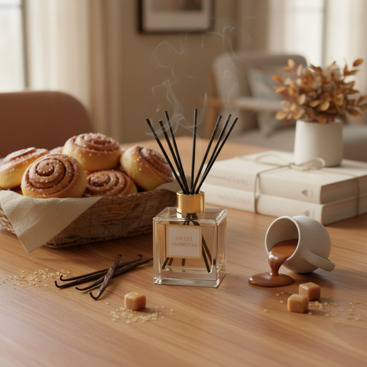Sweet Ambrosia Reed Diffuser Kitchen